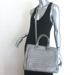 Nancy Gonzalez Crocodile Top Handle Bag