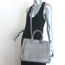 Nancy Gonzalez Crocodile Top Handle Bag Gray Large Crossbody