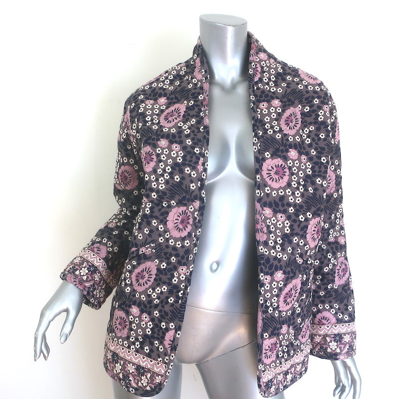 Natalie Martin Nina Quilted Floral Print Jacket 
