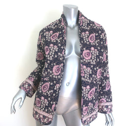 Natalie Martin Nina Quilted Floral Print Jacket 