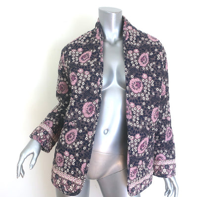 Natalie Martin Nina Quilted Floral Print Jacket 