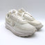 Nike x Sacai LD Waffle Sneakers White Nylon & Suede Size 4