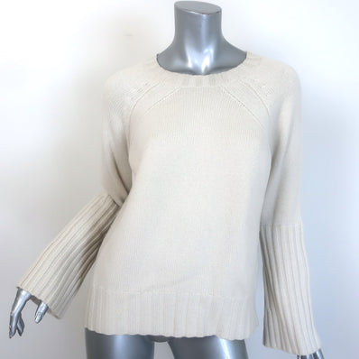 Nili Lotan Cashmere Ribbed-Cuff Raglan Sweater 