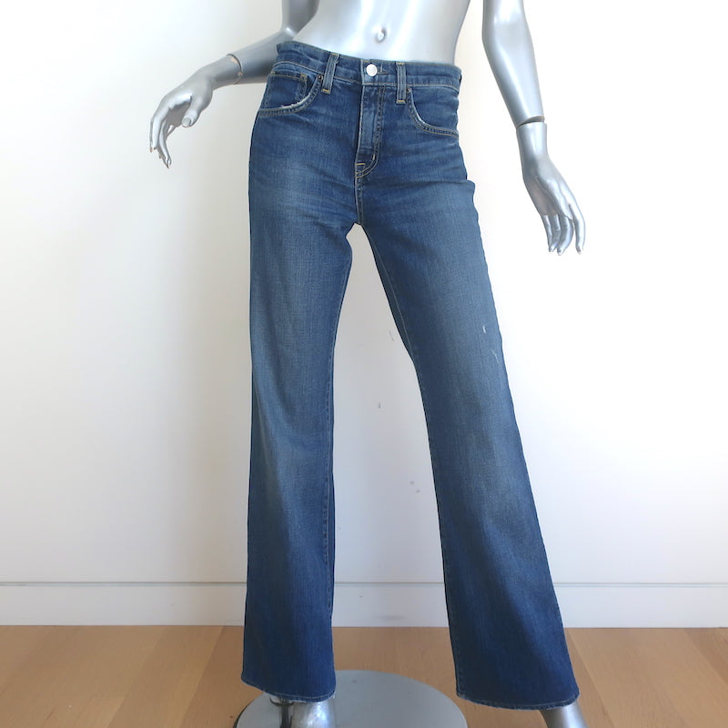Nili Lotan Celia Jeans Classic Wash Stretch Denim Size 25