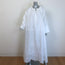 Nili Lotan Nelya Broderie Anglaise Tie-Neck Maxi Dress White Cotton One Size NEW