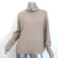 Nili Lotan Turtleneck Sweater Beige Cashmere-Blend Size Small