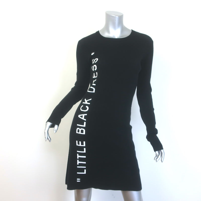 Off-White c/o Virgil Abloh Little Black Dress Black