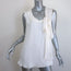 Oscar de La Renta Tie-Neck Blouse Ivory Silk Size 6 Sleeveless Top NEW