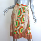 Pierre-Louis Mascia Fringed Wrap Skirt 