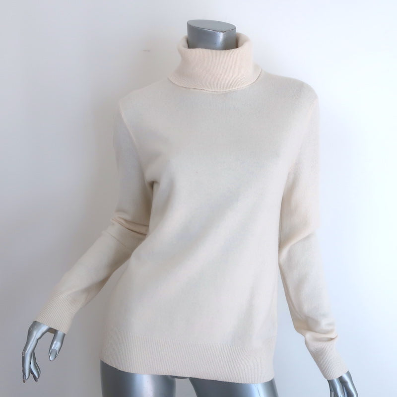 Polo Ralph Lauren Cashmere Turtleneck Sweater Cream 