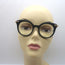 Pomellato Round Eyeglasses Black/Gold PM0041O 001 46mm NEW