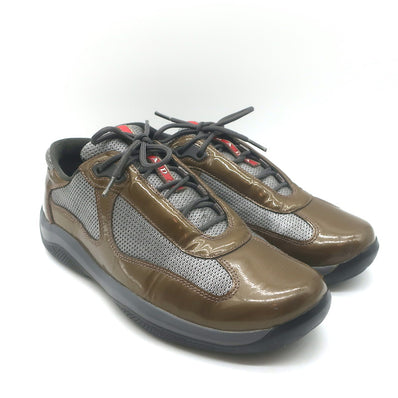 Prada America's Cup Sneakers Brown 