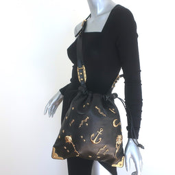 Prada Astrology Medium Crossbody Bucket Bag