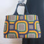 Prada Canapa Stampata Large Tote Bag Gray/Multi Printed Canvas