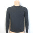 Prada Superfine Crewneck Sweater Charcoal Lightweight Virgin Wool Size 46