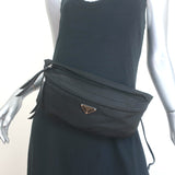 Prada Montagna Belt Bag Black Tessuto Nylon Medium Crossbody