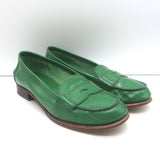 Prada Penny Loafers Green 
