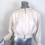 Prada Silk Twill Hooded Blouson Jacket Ivory Size 40