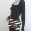 Proenza Schouler PS11 Mini Classic Striped Crossbody Bag Patent Leather & Suede