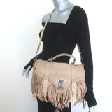 Proenza Schouler PS1 Medium Fringe Satchel Beige