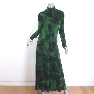 Proenza Schouler White Label Tie-Dye Turtleneck Midi Dress