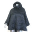 RED Valentino Lace-Trim Puffer Cape Black Size 40