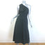 Rails Selani One-Shoulder Midi Dress Black Smocked Cotton Size Extra Small