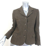 Ralph Lauren Collection Herringbone Tweed Blazer