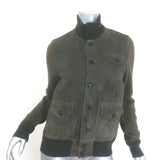 Ralph Lauren Purple Label Suede-Front Cashmere Jacket