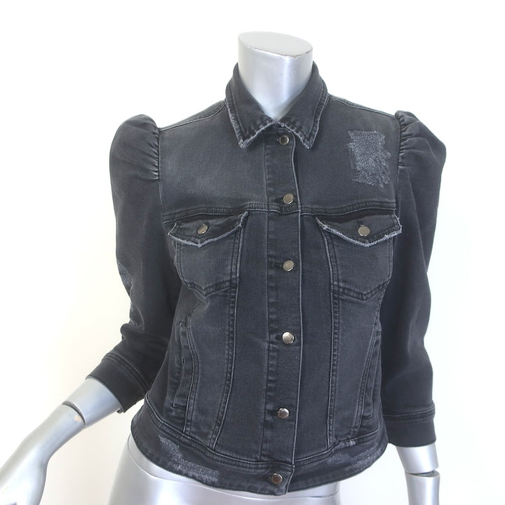 Retrofete Ada Puff Sleeve Denim Jacket 