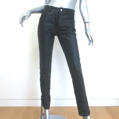 Rick Owens Fogachine Tyrone Leather Skinny Pants 