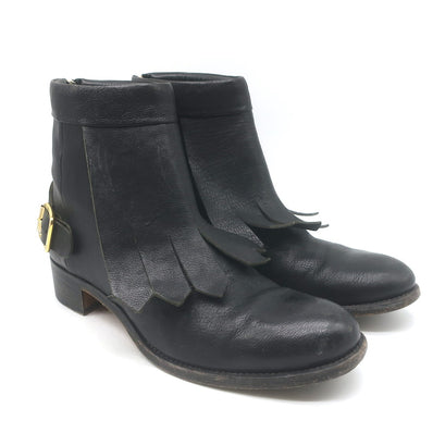 Rupert Sanderson Vrony Fringe Ankle Boots 