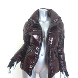 SAM Freestyle Down Puffer Jacket Merlot Size Medium NEW