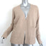 Sablyn Olwen Cashmere Cardigan Beige Size Small Open-Front Sweater