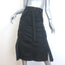 Sacai Pleated-Back Belted Cargo Midi Skirt Black Nylon Size 1