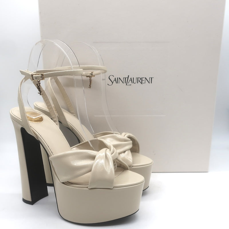 Saint Laurent Franciane Platform Sandals 