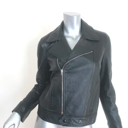 Saint Laurent Leather Biker Jacket 