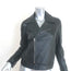 Saint Laurent Leather Biker Jacket Black Size 40