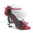 Saint Laurent Opyum YSL Ankle Strap Sandals Red Patent Leather Size 40