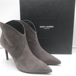 Saint Laurent Paris Pointed Toe Booties 
