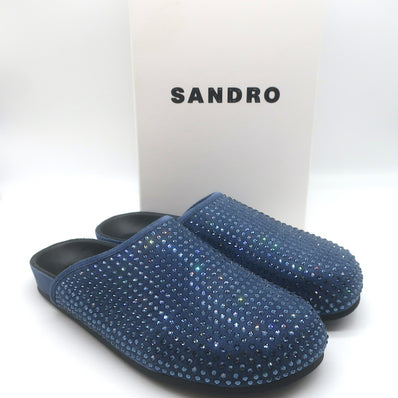 Sandro Elypsee Rhinestone-Embellished Clog