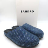 Sandro Elypsee Rhinestone-Embellished Clog