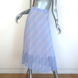 Sandro Eode Keep on Dancing Print Pleated Midi Skirt 