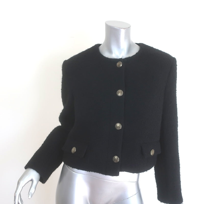 Sandro Wallace Cropped Tweed Jacket
