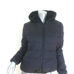 Save the Duck Laila Faux Fur Reversible Hooded Puffer Jacket 
