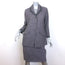 St. John Collection Heart-Button Checked Tweed Skirt Suit Lavender Size 8
