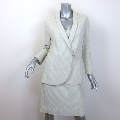 St. John Collection Three-Piece Knit Skirt Suit