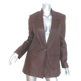 Staud Madden Vegan Leather Blazer 