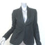 Stella McCartney Blazer Black Wool-Silk Size 38 One-Button Jacket