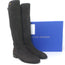 Stuart Weitzman Keelan City Knee High Boots Slate Gray Suede Size 8 NEW